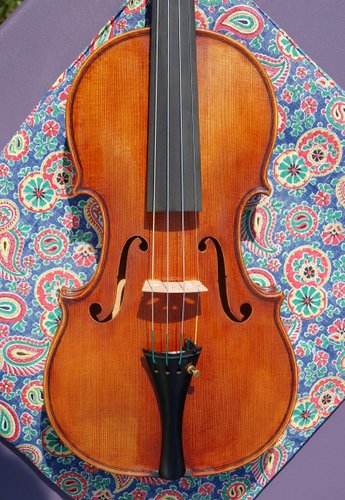 FCF violin, front